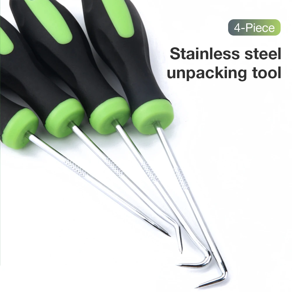 Инструмент для распаковки из нержавеющей стали 4 шт. отвертка быстрого сальника