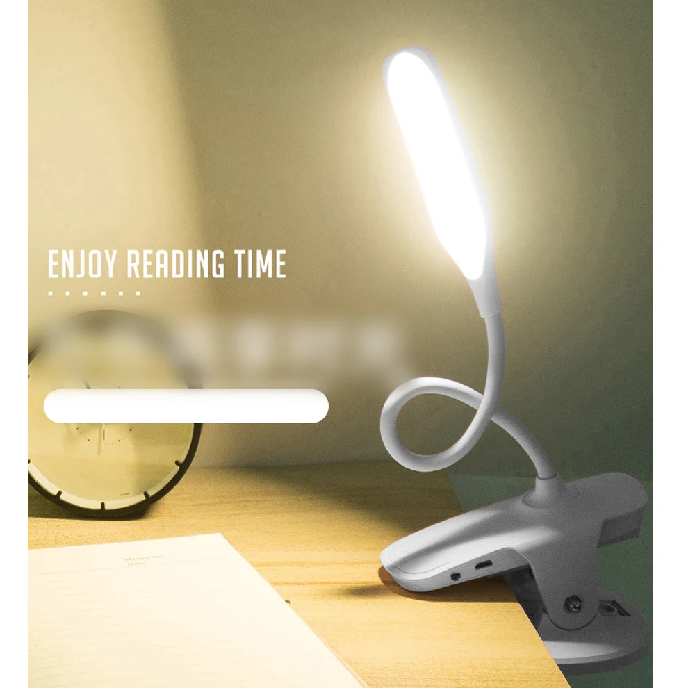 

Flexo Led Table Lamp with USB Port Clip Flexible Desktop 5v Touch Desk Light Reading Study Desk Lamp with Clamp Lampara De Mesa