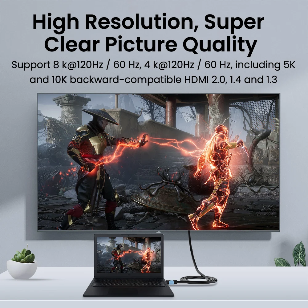 HDMI-совместимый кабель 2 1 8K @ 60Hz 4K 120Hz HDCP2.2 HD сплиттер ARC Switch для PS PS4 TV Аудио Видео |