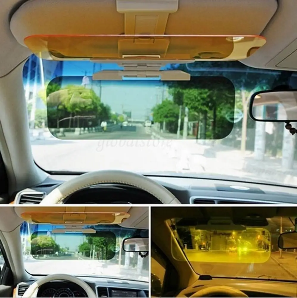 

Goggles Clip-on Driving Vehicle Shield for Clear View Visor Car Sunshade Day and Night Sun Visor Anti-dazzle