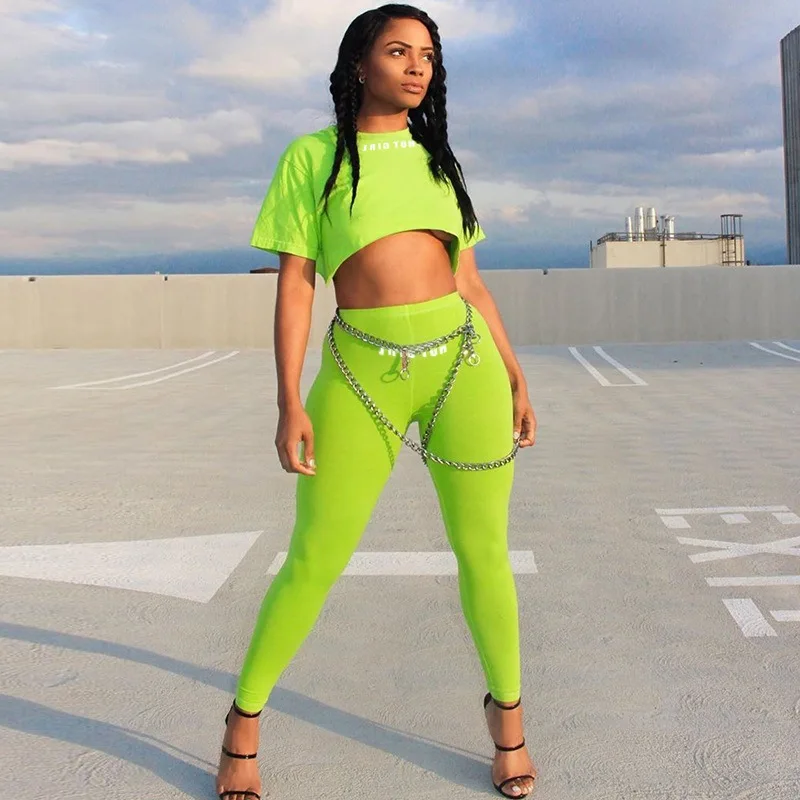 Комплект из двух предметов топ и штаны Женская осенне зимняя одежда с буквенным