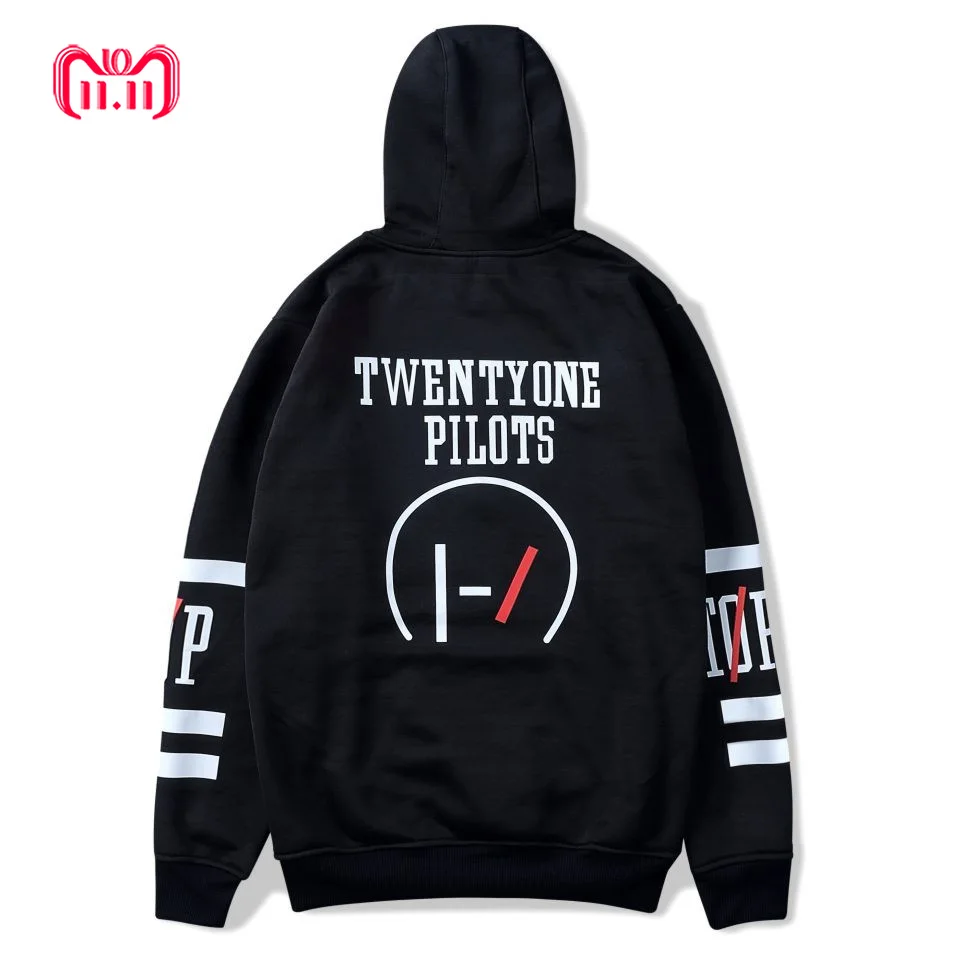 Уличная одежда группы Twenty One Pilots для влюбленных в стиле Харадзюку мужские
