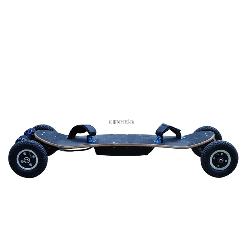 Bestellen Elektrische Roller 4 Rad Elektrische Skateboard Longboard Angehoben Bord E-roller Hoverboard Holz Bord Doppel Motor 1200W Power