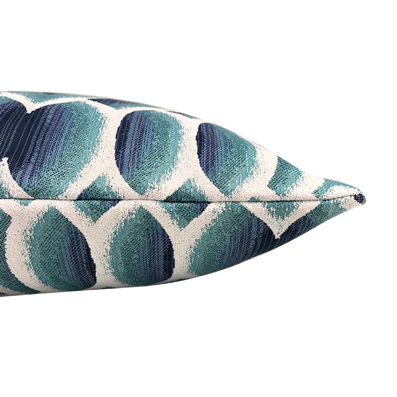 

Bubble Kiss 3D Jacquard Throw Pillow Case Bedroom Model Room Home Sofa Cushion Cover Office Nap 45cmX45cm Chenille Pillow Cover