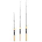 60 80 100 см удочка для ледовой рыбалки с креветками портативный светильник из углеродного волокна речной креветки Карп удочка Pesca