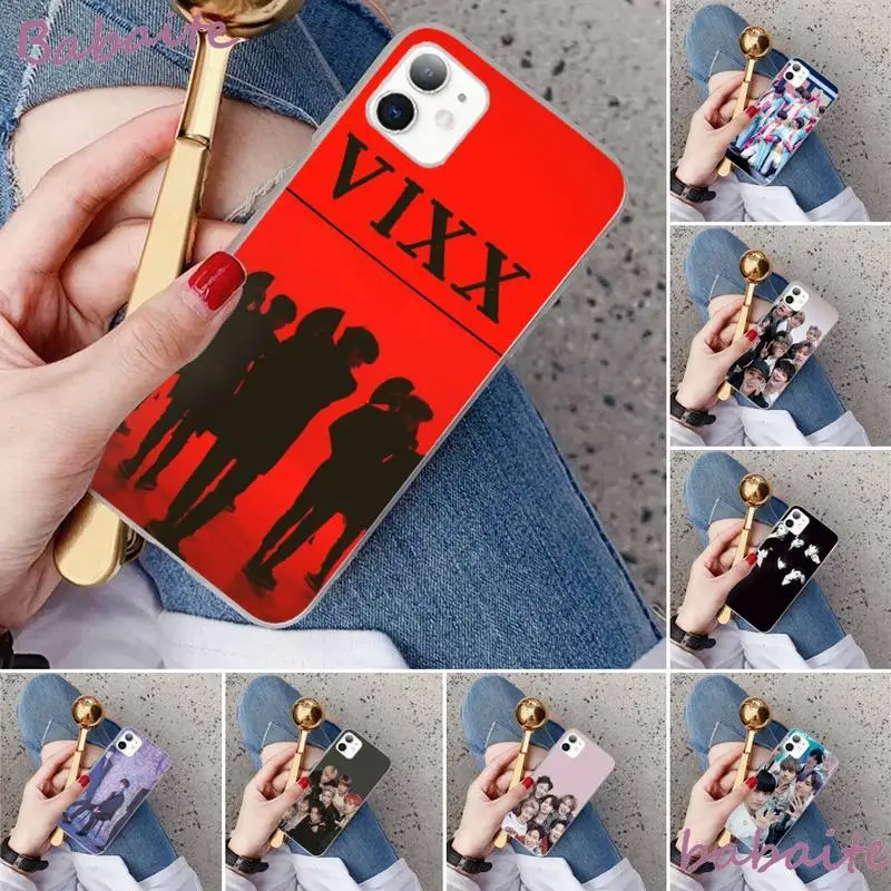 VIXX Kpop популярный милый клиент высокое качество чехол для телефона iPhone X XS MAX 6 6s 7