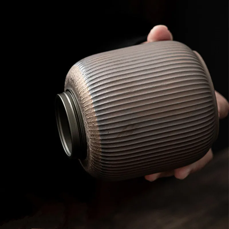 Черная Керамическая урна для собак кошек домашних животных погребальный пепел