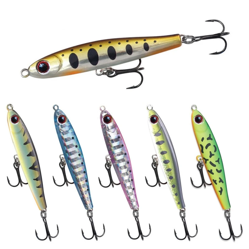 

Full swimming layer Pencil Fishing Lures 75mm9.9g Diving Saltwater Wobbler Japan Pesca Stickbaits Hard Bass Baits Winter Fishing
