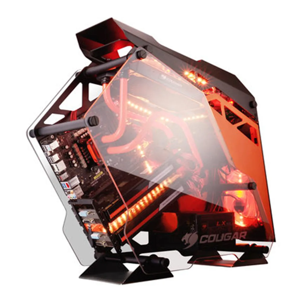 COUGAR Покорите ПК чехол мод водяной охладитель для ATX/MATX/Mini ITX материнская плата