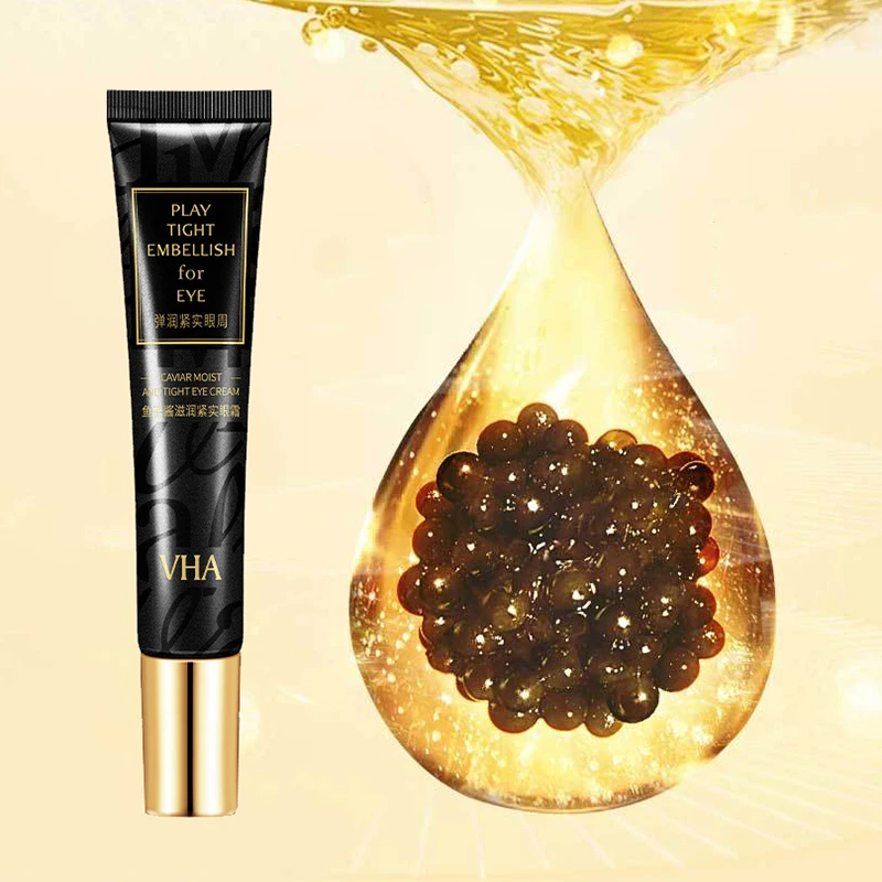 Икра увлажняющий крем для век авокадо успокаивает! Убирает темные круги под