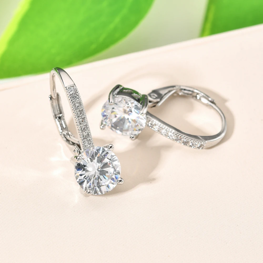 Creative fashion style zircon ear clip jewelry gifts for women/girls wedding party ER-355 | Украшения и аксессуары