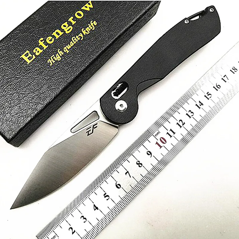 Eafengrow EF950 осевой держатель D2 складной нож Качество G10 рукоятка Кемпинг Охота