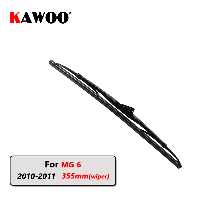 

KAWOO Car Rear Wiper Blades Back Window Wipers Arm For MG 6 Hatchback (2010-2011) 355mm Auto Windscreen Blade Styling