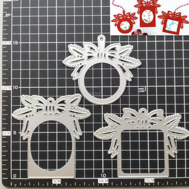 (29 стилей) 2021 Новинка Рождественская елка олень металлические режущие штампы