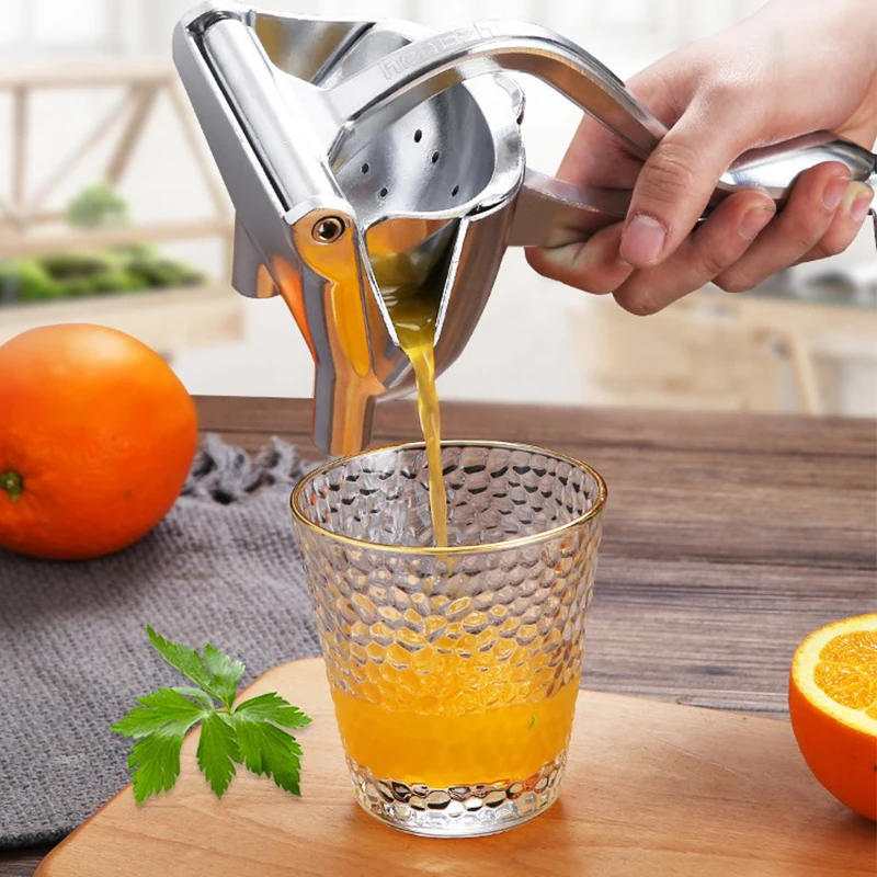 Ручная Соковыжималка из алюминиевого сплава для граната апельсина лимона