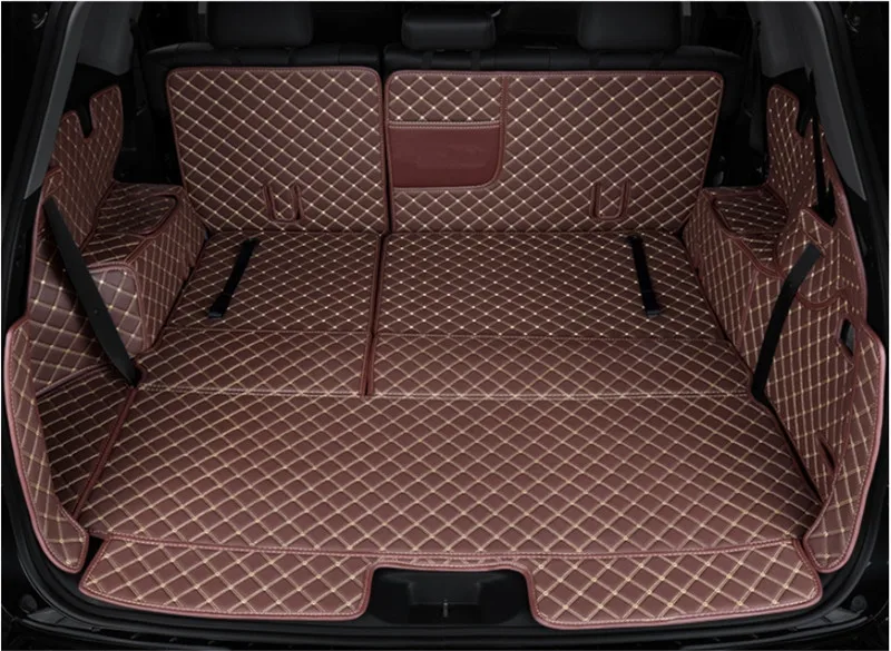 Новинка! Полный Комплект ковриков для багажника автомобиля Toyota Highlander 7 мест 2019 2014
