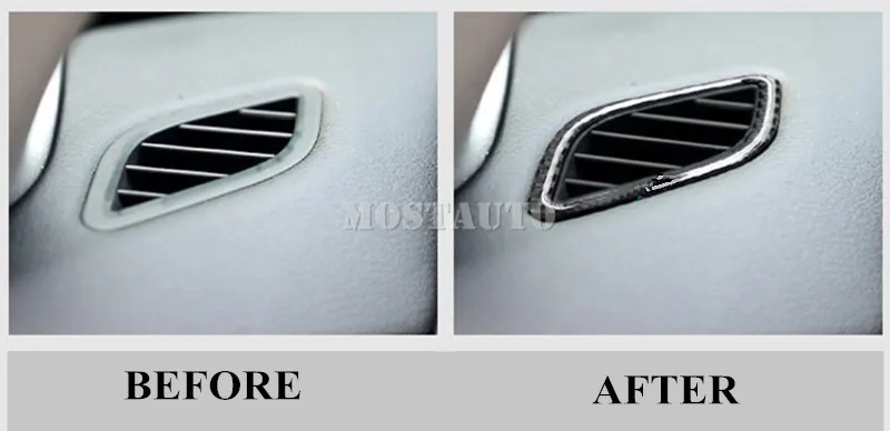 Для BMW X1 E84 углеродного волокна боковые панели устанавливаемое на вентиляционное