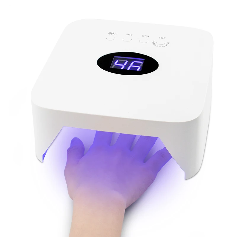 Аккумуляторная машинка для стрижки 48 Вт гель Сушилка ногтей Светодиодный УФ
