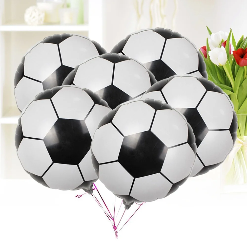 

20pcs Football Foil Balloon Decor Balloon for Party Gathering (18inch)