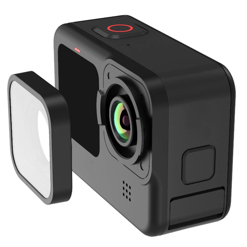 

Черный Защитный чехол для камеры УФ-фильтр для объектива ультрафиолетовый защитный фильтр для GoPro Hero 9 Черные Аксессуары