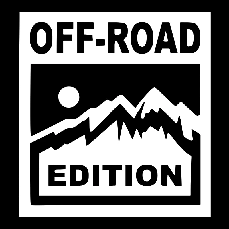 16*15 см по бездорожью издание Смешные автомобильные Стикеры и виниловые Авто