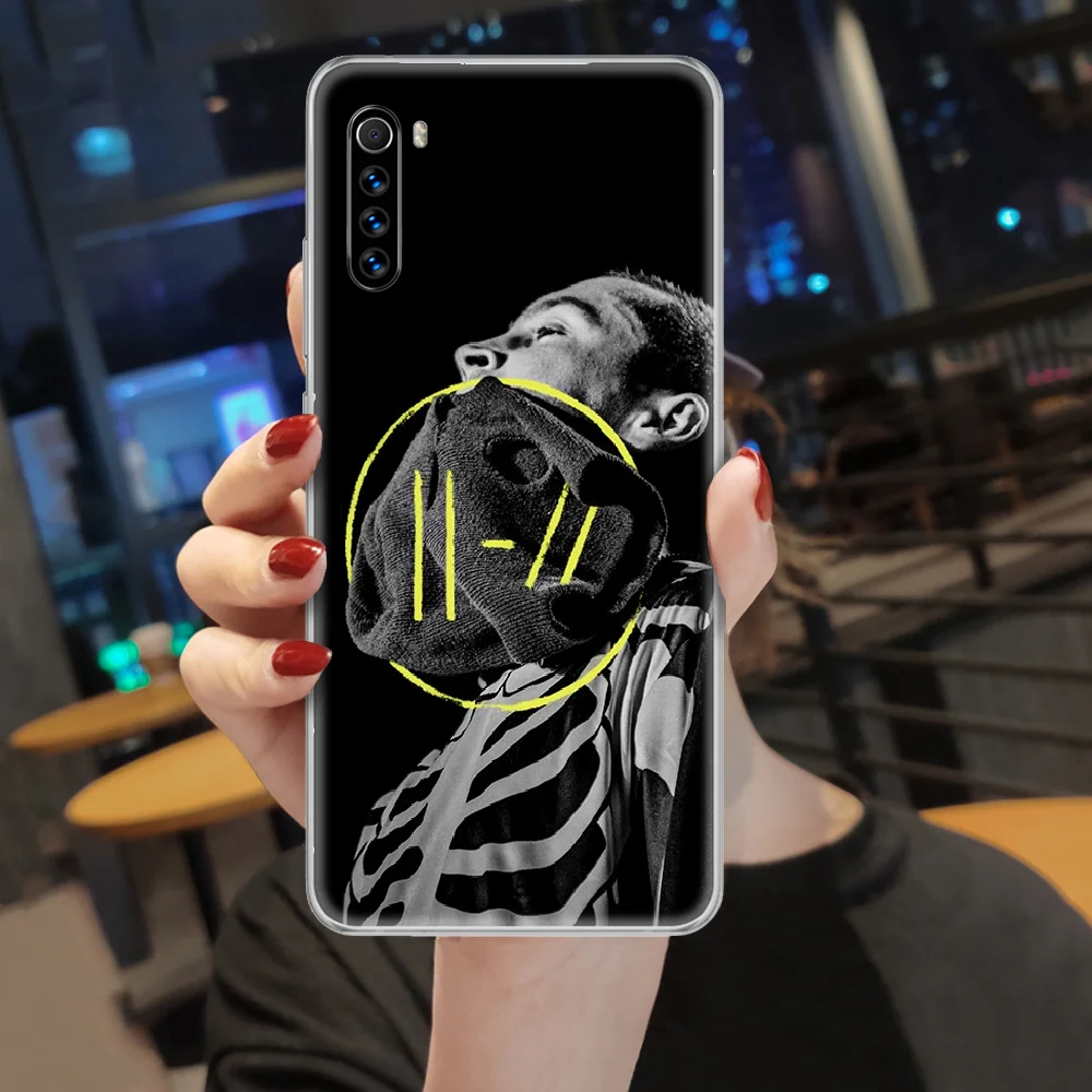 Чехол с логотипом twenty one pilots для XIAOMI Redmi Note 3 4 4X 5 6 7 8 9 Pro T S max прозрачный