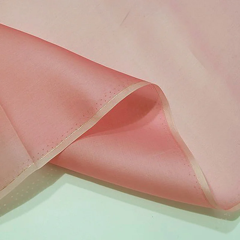 

Шелковая однотонная атласная органза, твердая ткань для одежды, тутового шелкопряда