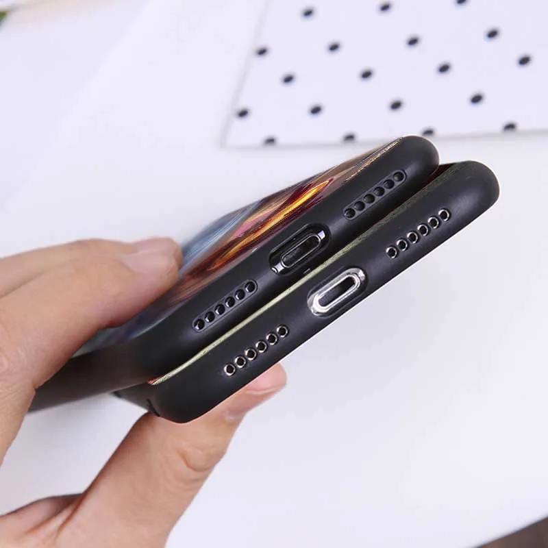 For iPhone X XS MAX XR 7 8 6 6S plus 5S SE Clear Soft Silicone Phone Case game movie |