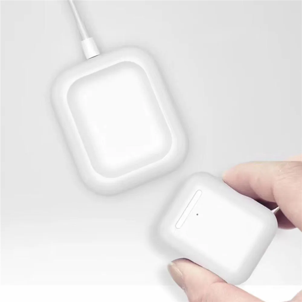 Беспроводная зарядная док-станция для Airpods Pro 3 Вт/5 Вт/7 5 Вт портативная наушников