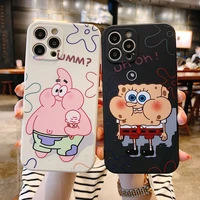 cartoon pattern side printed soft shell for iphone 13pro 7 8plus 11 11pro 11promax 12 12promax x xs xr xsmax antiskid back cover