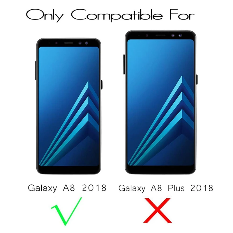 Ультратонкий Жесткий чехол для Samsung Galaxy A8 2018 Чехол PC матовый защитный чехол|Сумки