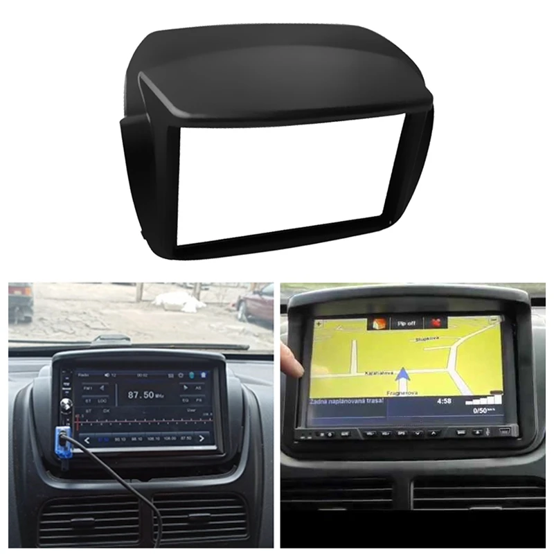 Автомобильный радиоприемник Fascia Для Fiat Doblo Opel Combo Tour DVD стерео рамка пластина