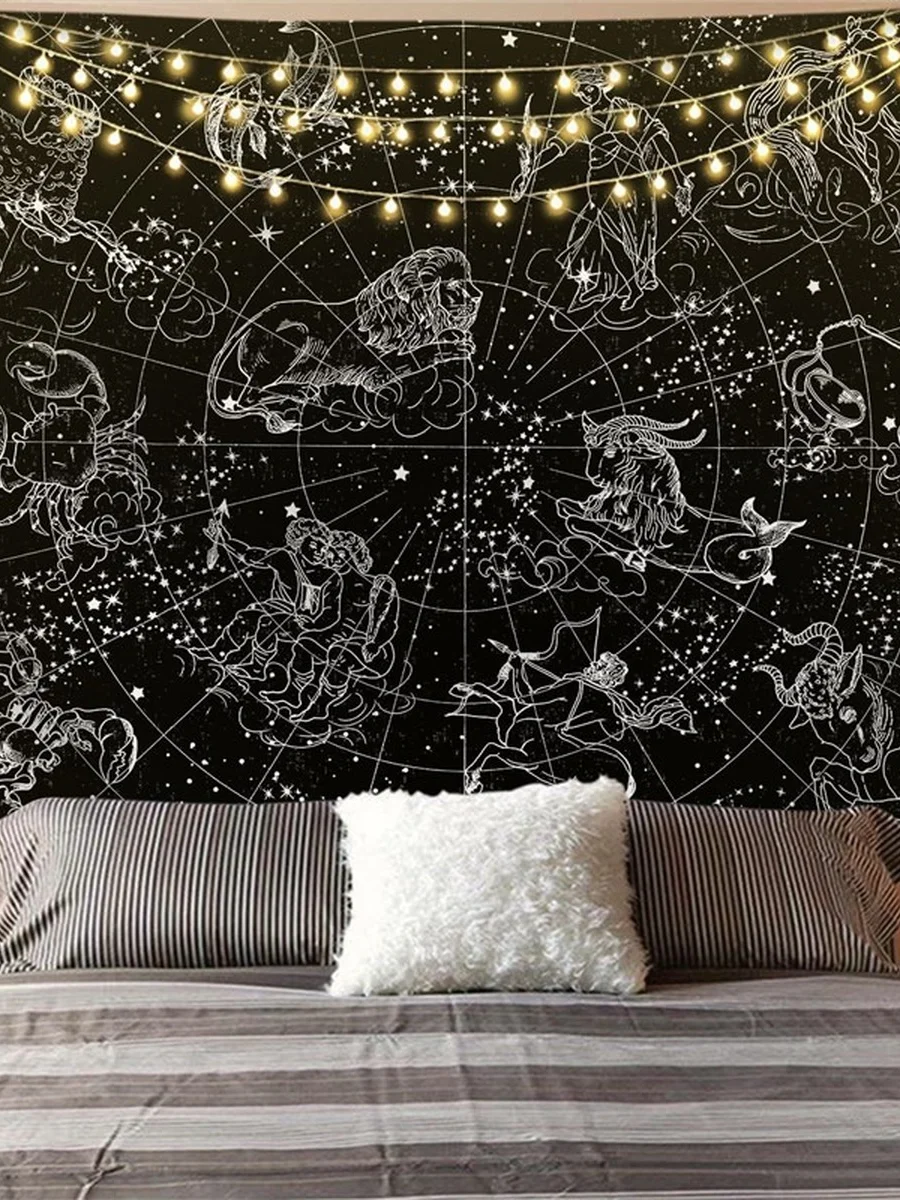 

Mandala Tarot Card Tapestry Wall Hanging Wing Tapestries Bedroom Decor Bedspread Throw Cover Animal Wall Decor