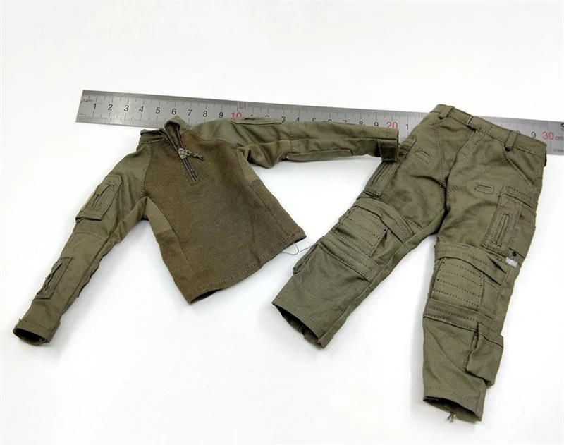 

In Stock For Sale 1/6th Model Soldier Story SS116 Combat Tops Shirt Pants Trousers For 12inch Doll Action Accessories