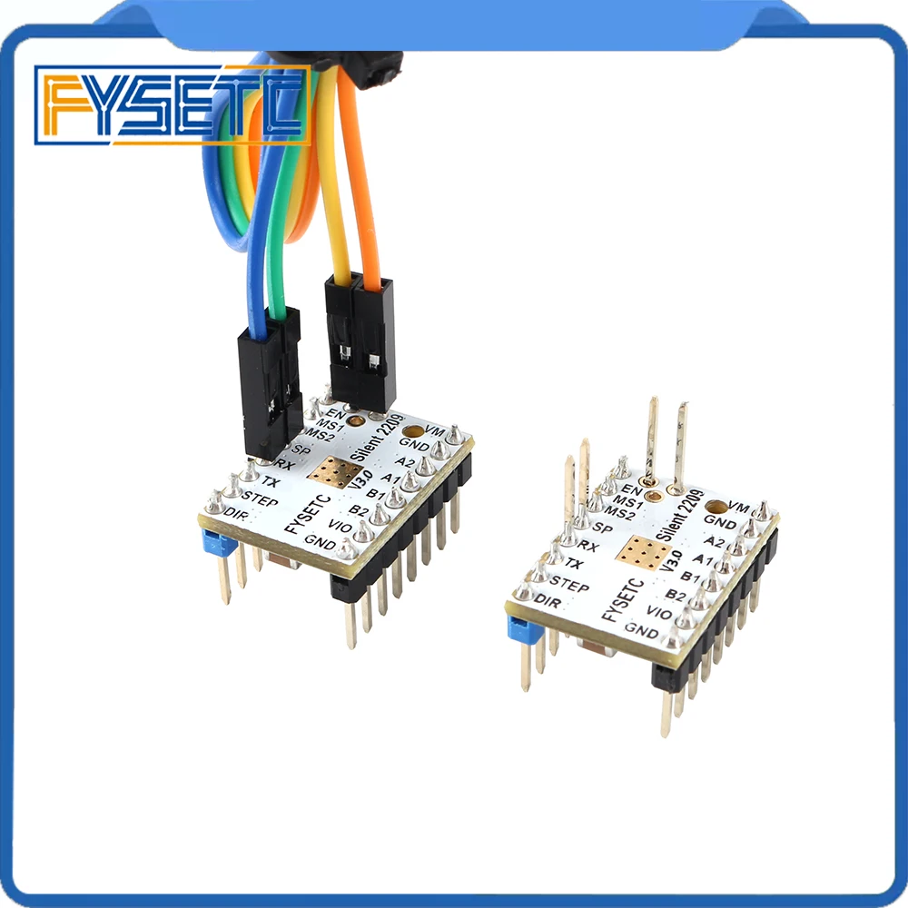 Последний TMC2209 v2.0 3d принтер части Драйвер шагового двигателя Stepsticks немой драйвер 256 микроступеней ток 2.8A пик VS TMC2208