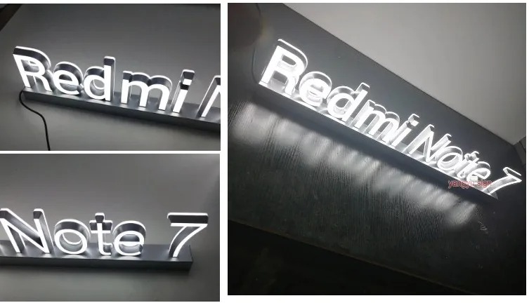 HUWEI MATE 10 3D Led Настольный вертикальный знак светодиодный акриловый дисплей вывеска