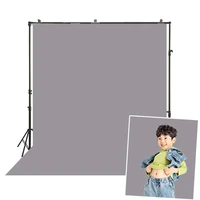 photography backdrop grey background solid screen broadcast video backdrop studio photoshoot portrait home simple cloth banner