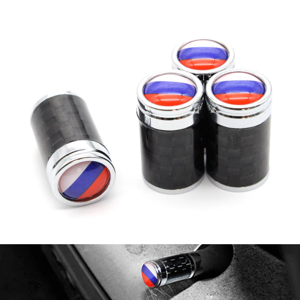 DSYCAR 4 шт./компл. автомобильные медные Углеродные волокна шины клапан Стебли