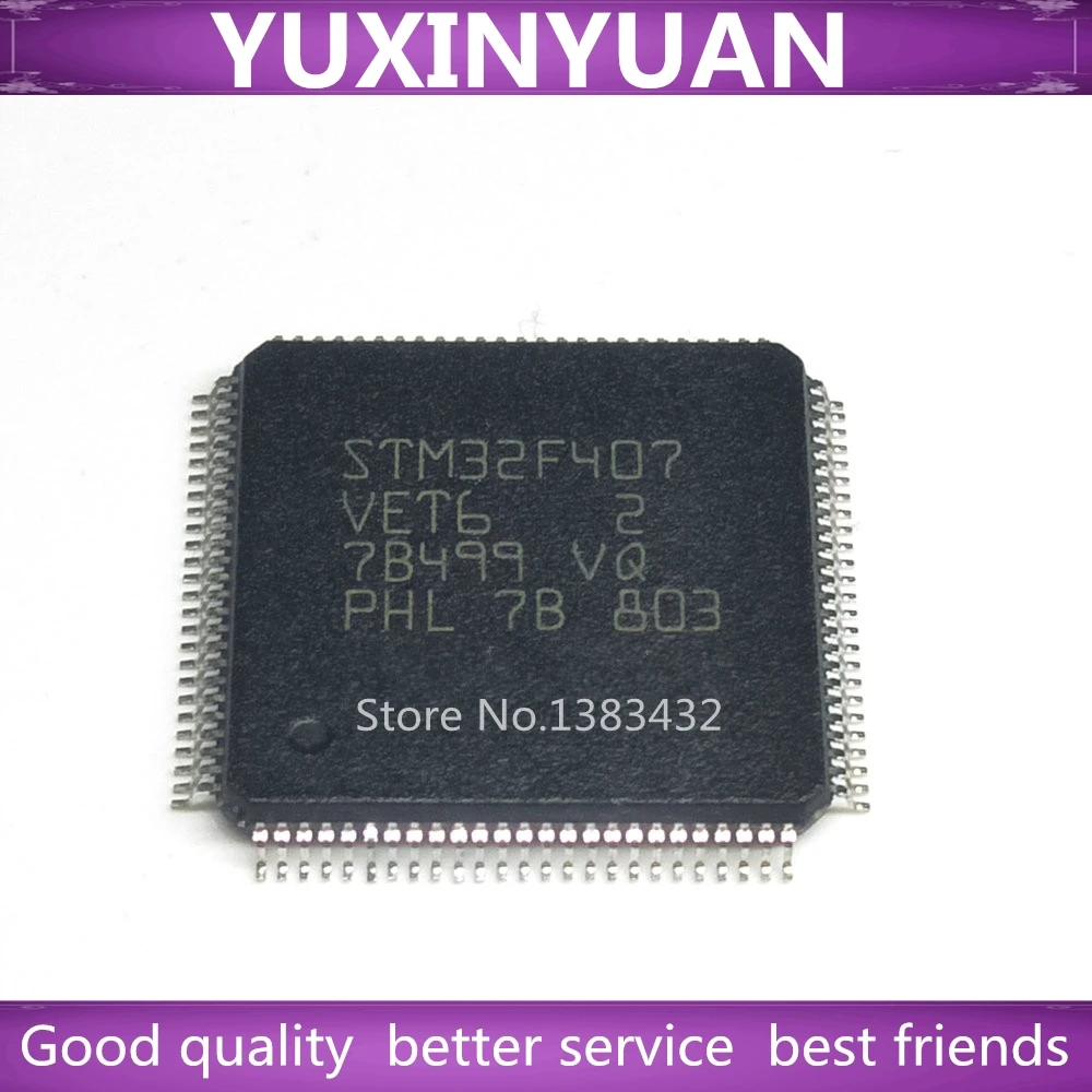 

1PCS STM32F407VET6 LQFP100