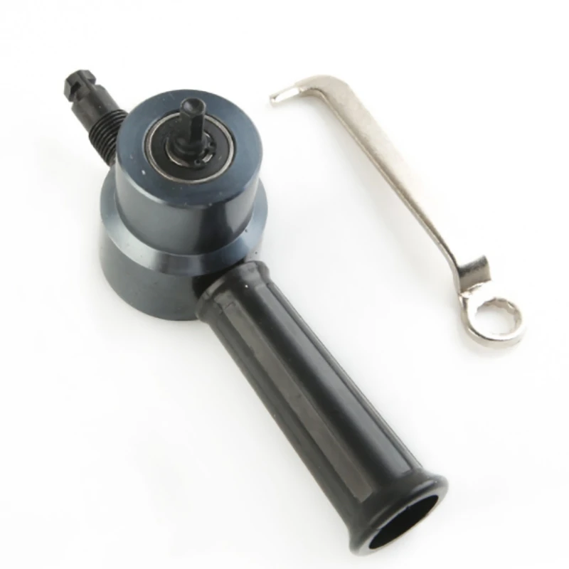 

Metal Plate Double-Headed Punch Cutting Machine Drill Bit Accessory Cutting Power Tool with Mini Wrench