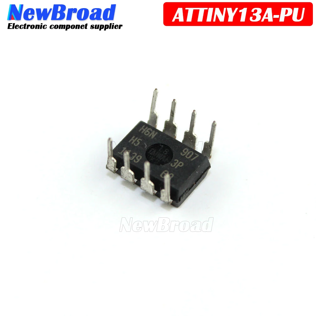 5pcs ATTINY13A-PU DIP-8 ATTINY13 ATTINY13-PU DIP8 ATTINY13A 13A-PU ATTINY13V-10PU | Электронные компоненты и