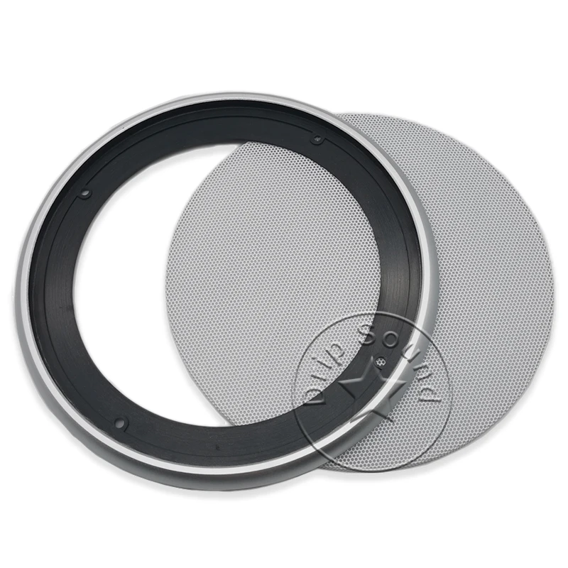 Сетчатая Крышка для автомобильного динамика декоративная круглая металлическая