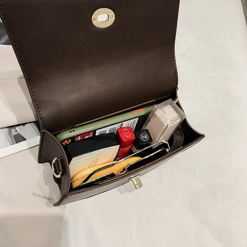 

Women Bags Designer Fashion Handbags Shoulder Bag for Ladies Quality Solid Color Crossbody Bags Messenger Bag Chains Baguette