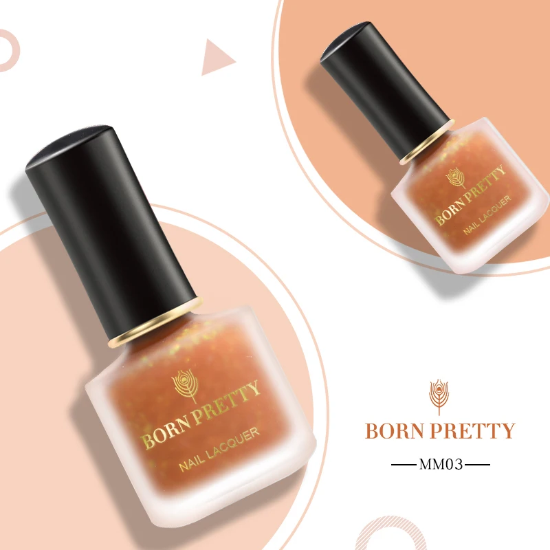 BORN PRETTY 6 мл Matt Micas лак для ногтей нерегулярные блестки Зеленый Фиолетовый Желтый
