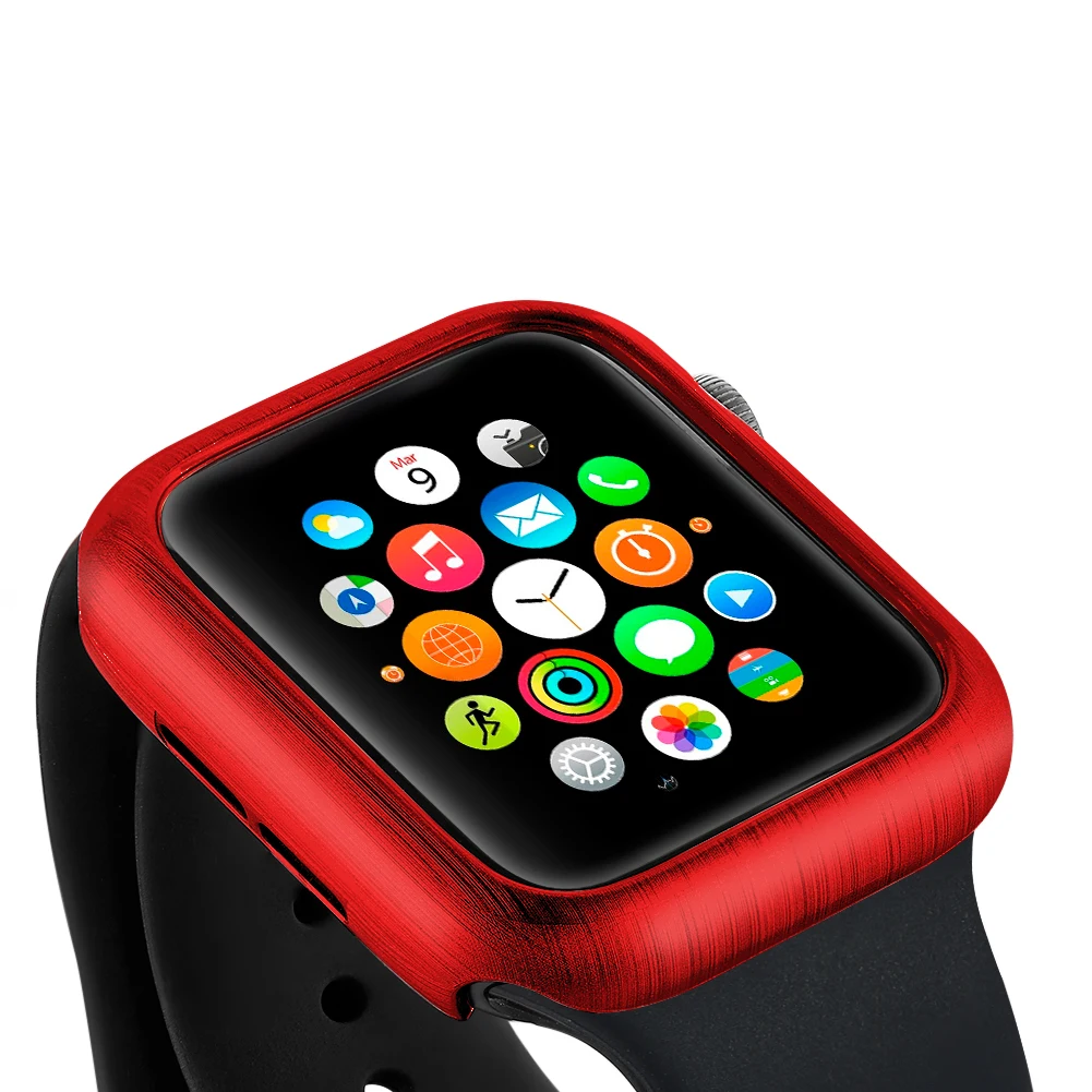 Чехол для Apple Watch, версии 5/4/3/2/1 40 мм 44 царапин ПК matels чехол s для наручных часов iWatch, версия 3, 2, 42 мм, 38 мм