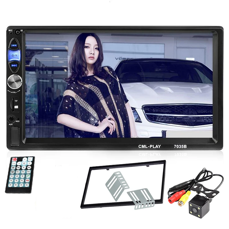 MP5 Player 2 din 7‘’for Android Autoradio Bluetooth Car Radio Touch Screen Mirror Link polarlander | Автомобили и мотоциклы