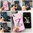 Чехол с буквами ABC для Realme C11 2021, задняя крышка RealmeC11 2020, жидкий силиконовый корпус Realme C 11 RMX3231 2021
