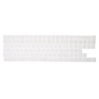 104 клавиш прозрачные ABS пустые колпачки клавиш для игровой клавиатуры OEM MX переключатели