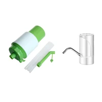 2set drinking water pump manual bottled hand press pump dispenser with dispenser intelligent electric absorber