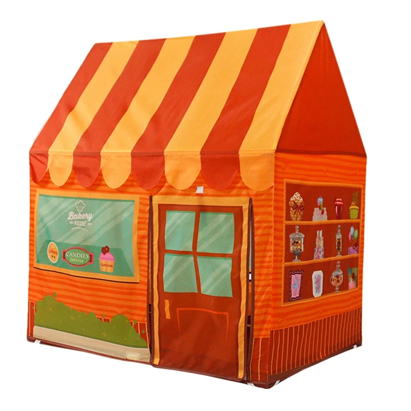 

Kid Play Tent Children Playhouse Indoor Outdoor Toy Play House for Boy Girl Perfect for Birthday Gift